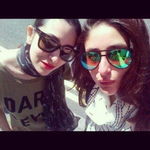 Bollywood actors and sisters Karishma Kapoor and Kareena Kapoor