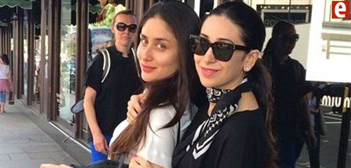 Bollywood actors and sisters Karishma Kapoor and Kareena Kapoor