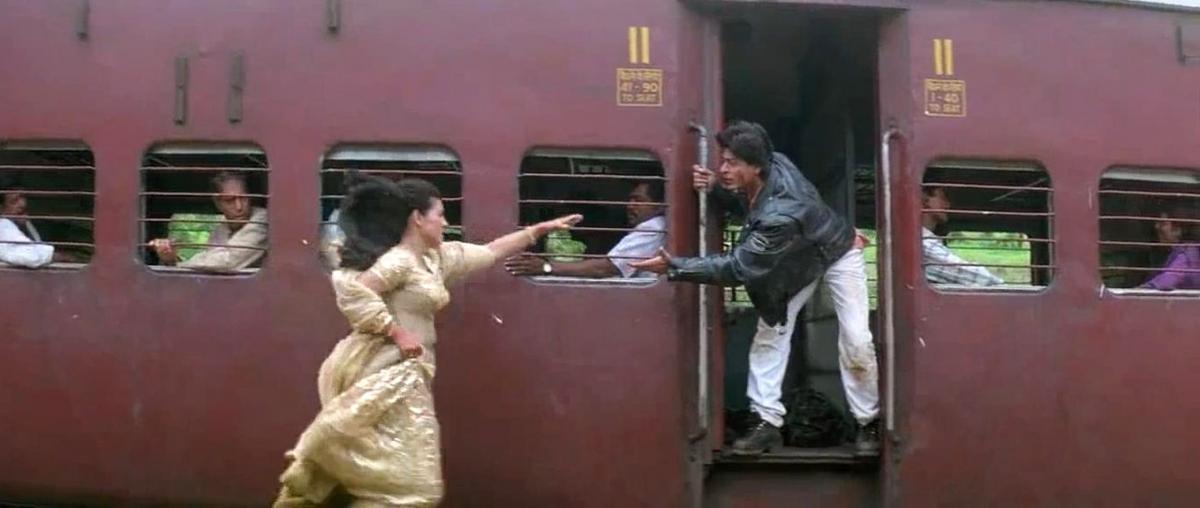 Scene from Dilwale Dulhaniya Le Jayenge