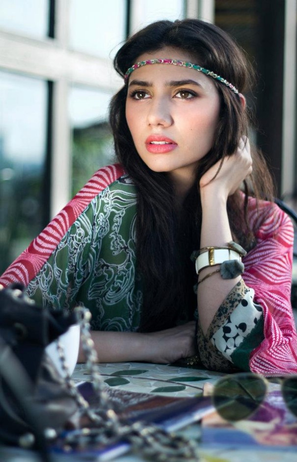 Gorgeous picture of Pakistani actress Mahira Khan.