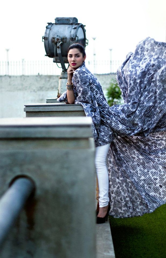 Gorgeous picture of Pakistani actress Mahira Khan.