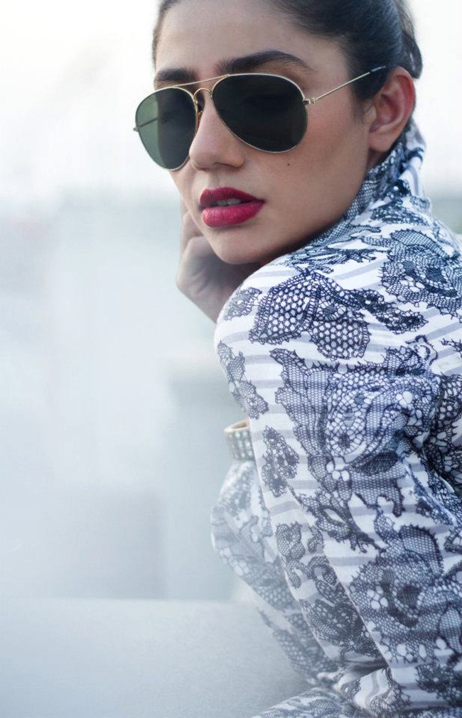 Gorgeous picture of Pakistani actress Mahira Khan.