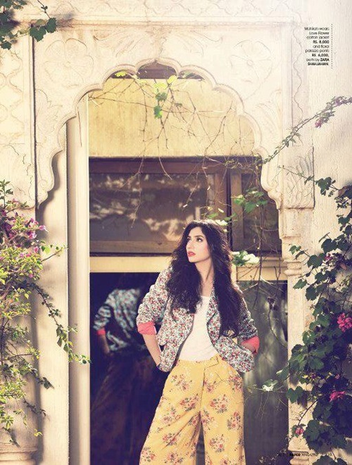 Gorgeous picture of Pakistani actress Mahira Khan.