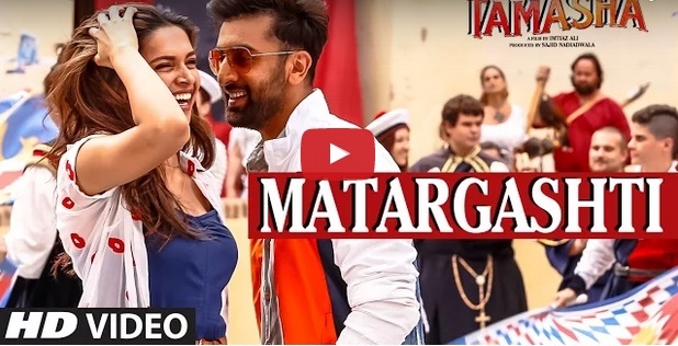 'Matargashti' song from 'Tamasha'