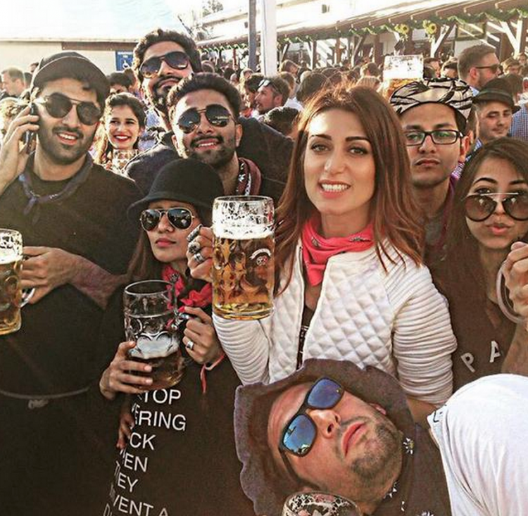 Ranbir Kapoor at the Oktoberfest