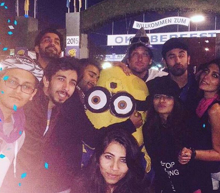 Ranbir Kapoor at the Oktoberfest