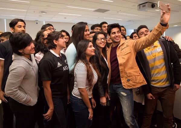 Bollywood actor Sidharth Malhotra in New Zealand