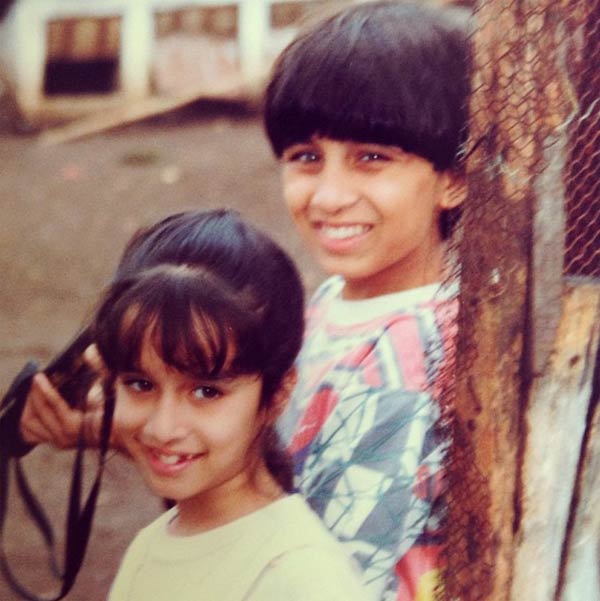 Bollywood actor Shraddha Kapoor with brother Siddhant Kapoor