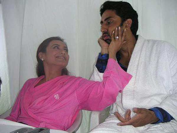 Rani Mukerji with Abhishek Bachchan