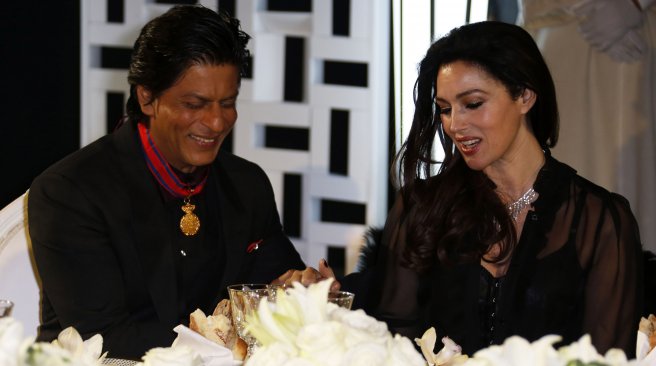 Monica Bellucci Shah Rukh Khan