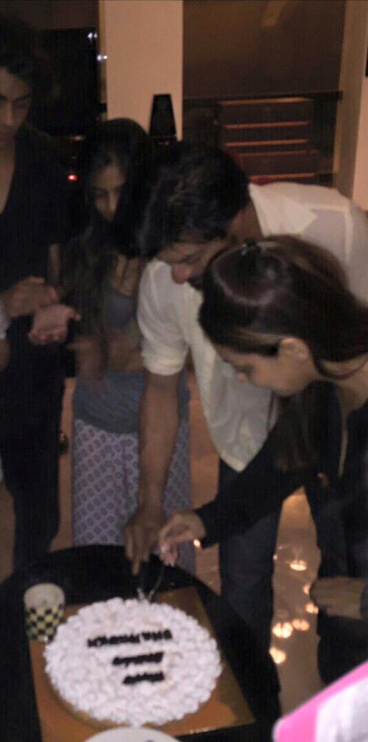 Shah Rukh Khan with family