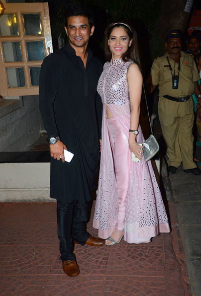 Sushant Singh Rajput at Ekta Kapoor‘s Diwali Bash.