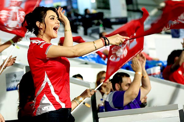 Preity Zinta - IPL team