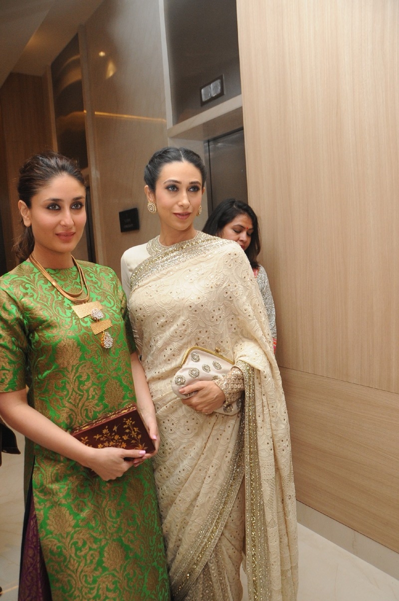Karisma, Kareena and Mukesh Khanna