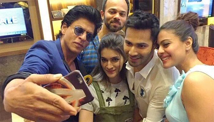 Dilwale team selfie time