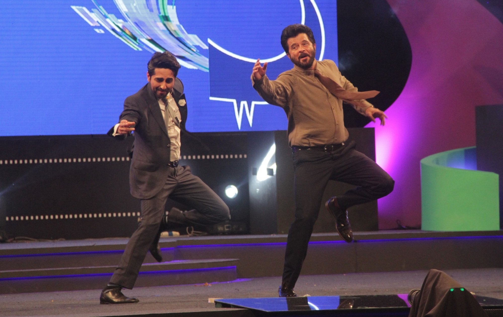 Anil Kapoor and Ayushaman Khurana