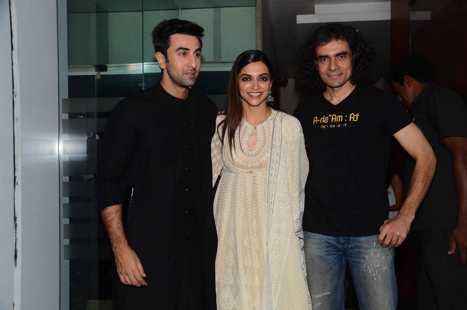 Deepika Padukone and Ranbir Kapoor attend 'Tamasha' dinner party