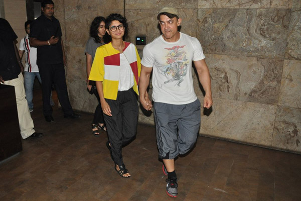Aamir Khan and Kiran Rao