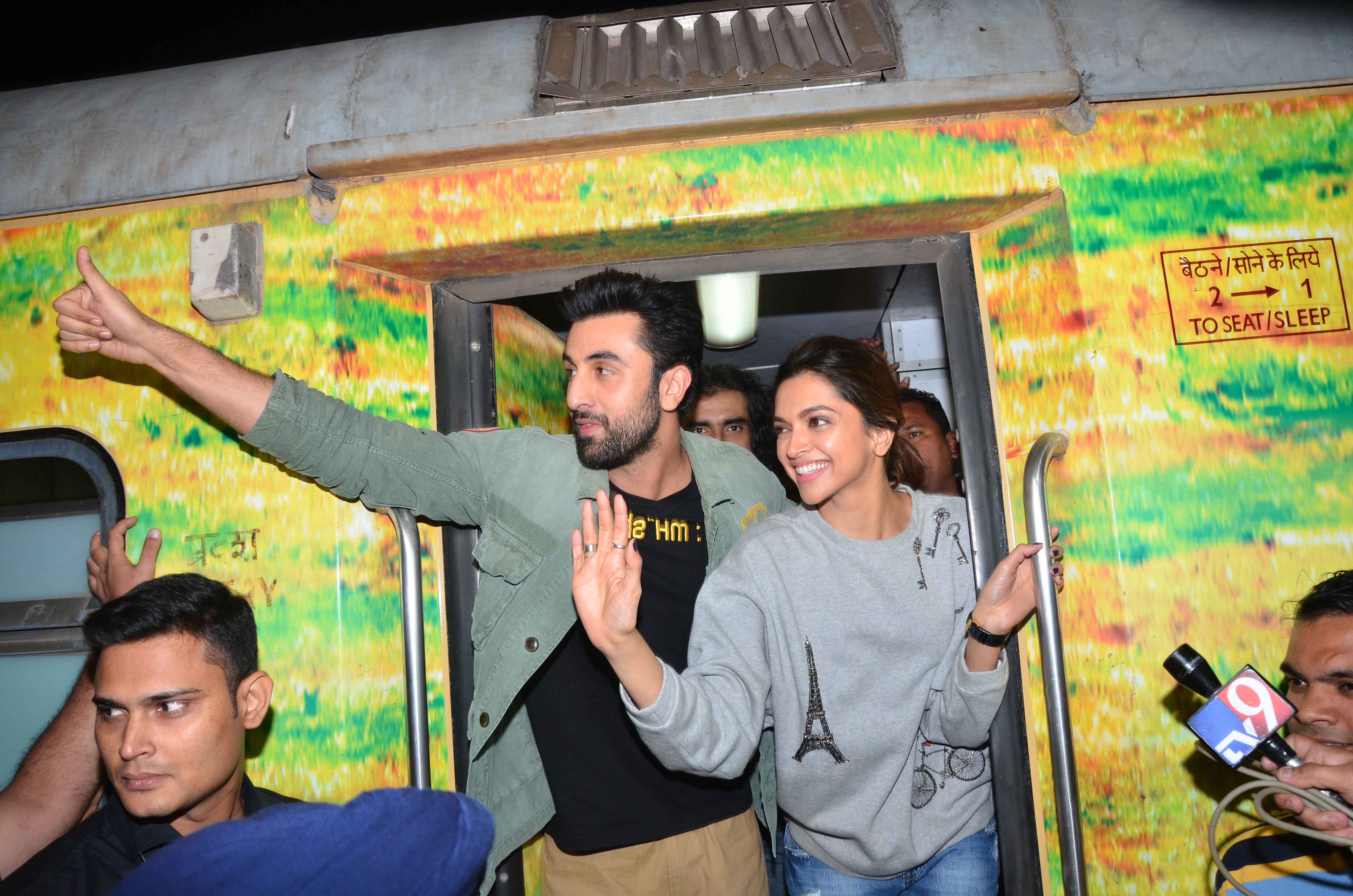Ranbir Kapoor and Deepika Padukone