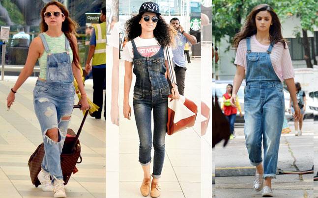 Aliaa Bhatt Dungarees