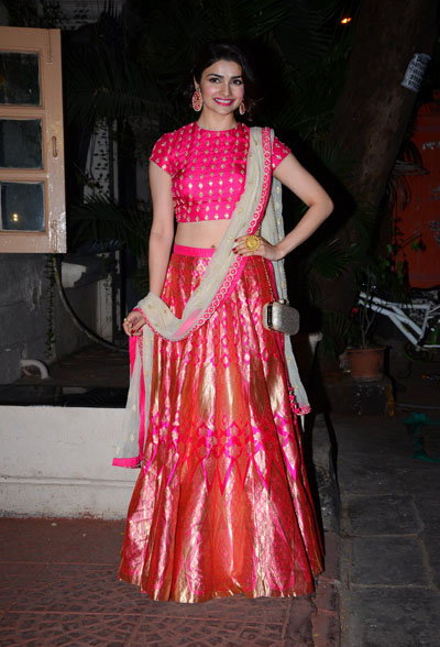 Prachi Desai at Ekta Kapoor‘s Diwali Bash.