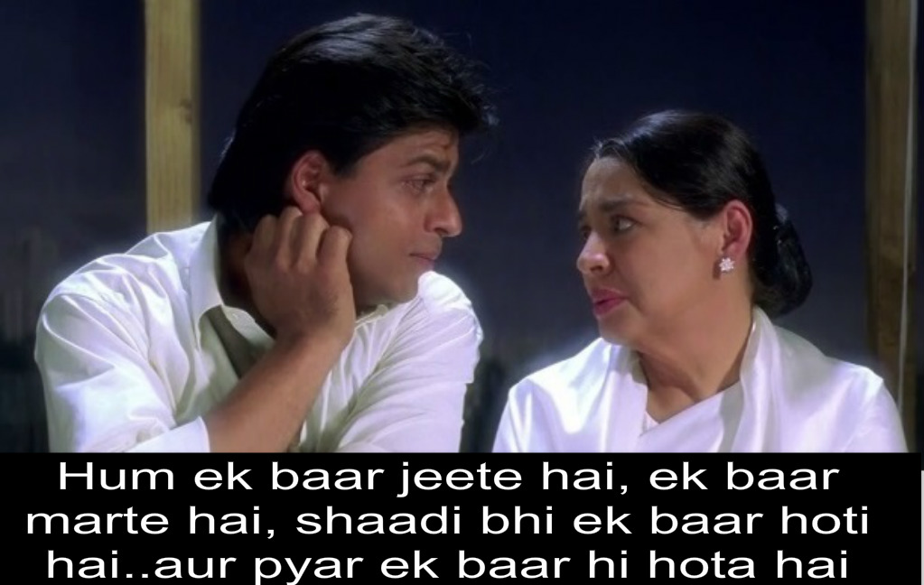 Shah Rukh Khan famous dialogues