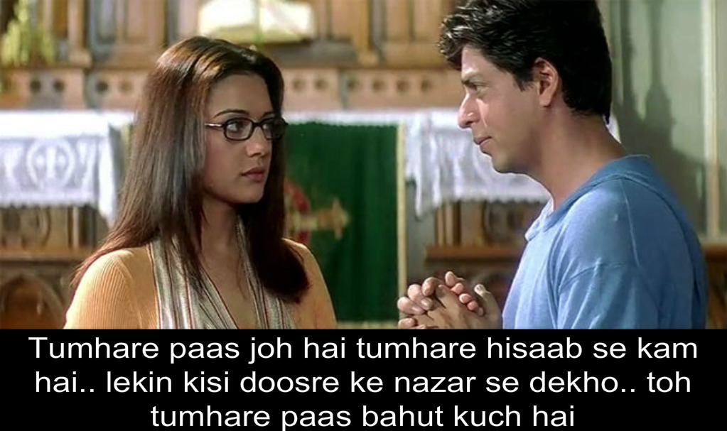 Shah Rukh Khan famous dialogues