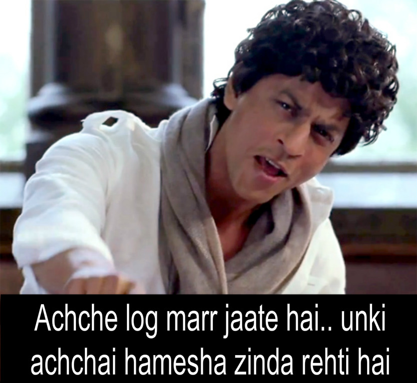 Shah Rukh Khan famous dialogues
