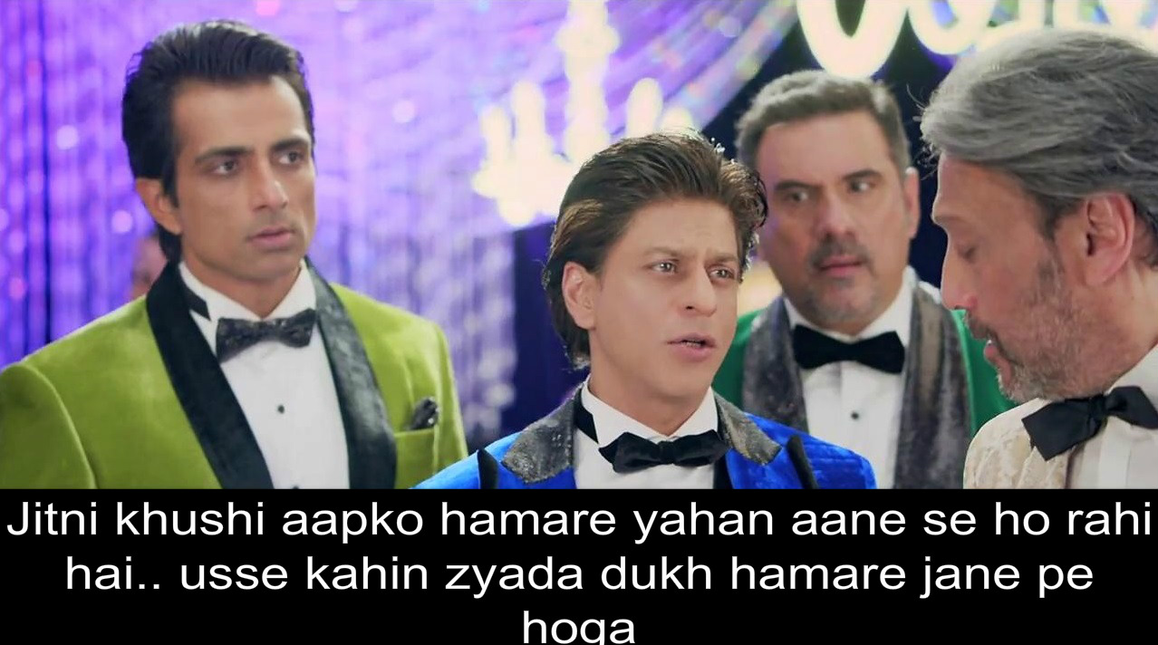 Shah Rukh Khan famous dialogues