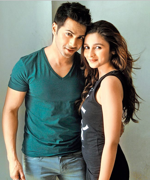 This picture shows the incredible chemistry shared by Alia Bhatt and Varun Dhawan.