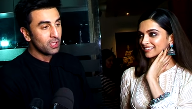 Ranbir Kapoor and Deepika Padukone