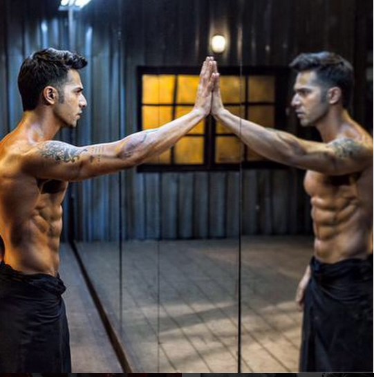 Varun Dhawan Shirtless picture