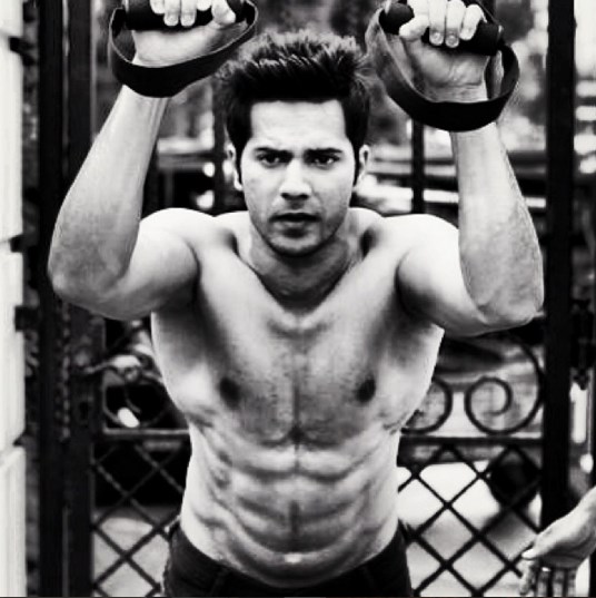 Varun Dhawan Shirtless picture