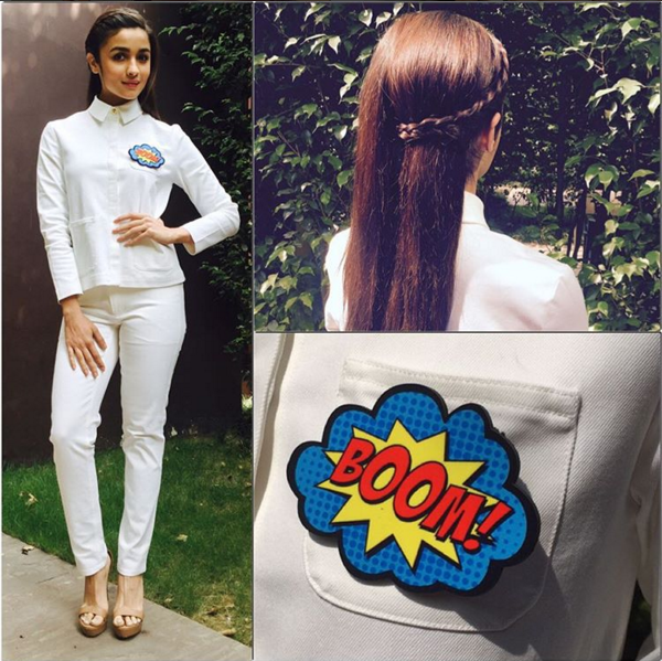 Alia Bhatt is currently obsessing over her extraordinary hair braids!