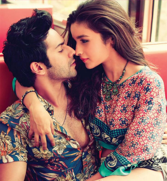 This picture shows the incredible chemistry shared by Alia Bhatt and Varun Dhawan.
