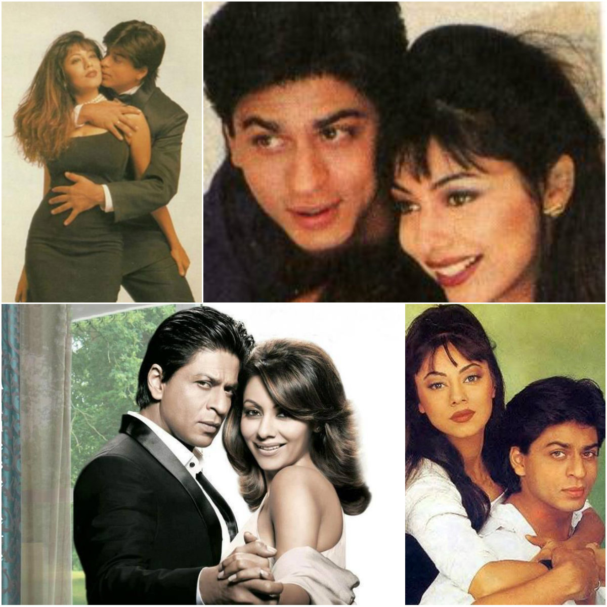 Shah Rukh Khan and Gauri
