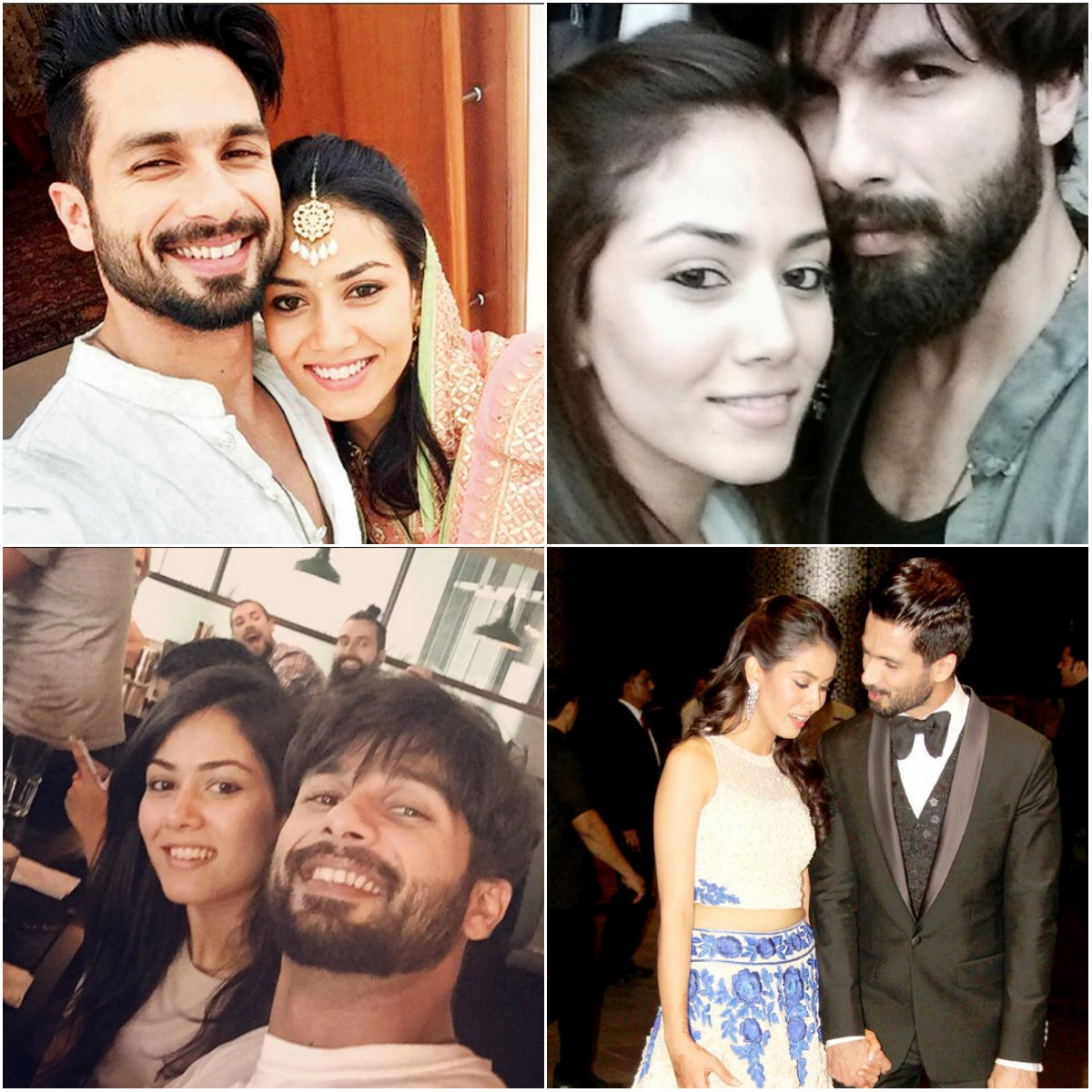Shahid Kapoor and Mira Rajput