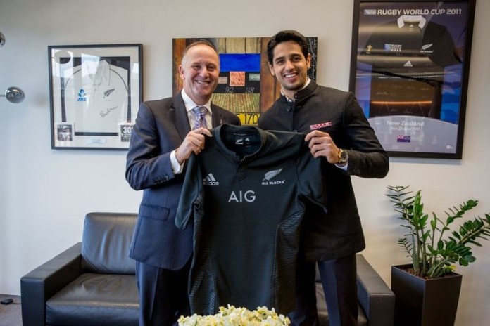 New Zealand Prime Minister Sidharth Malhotra