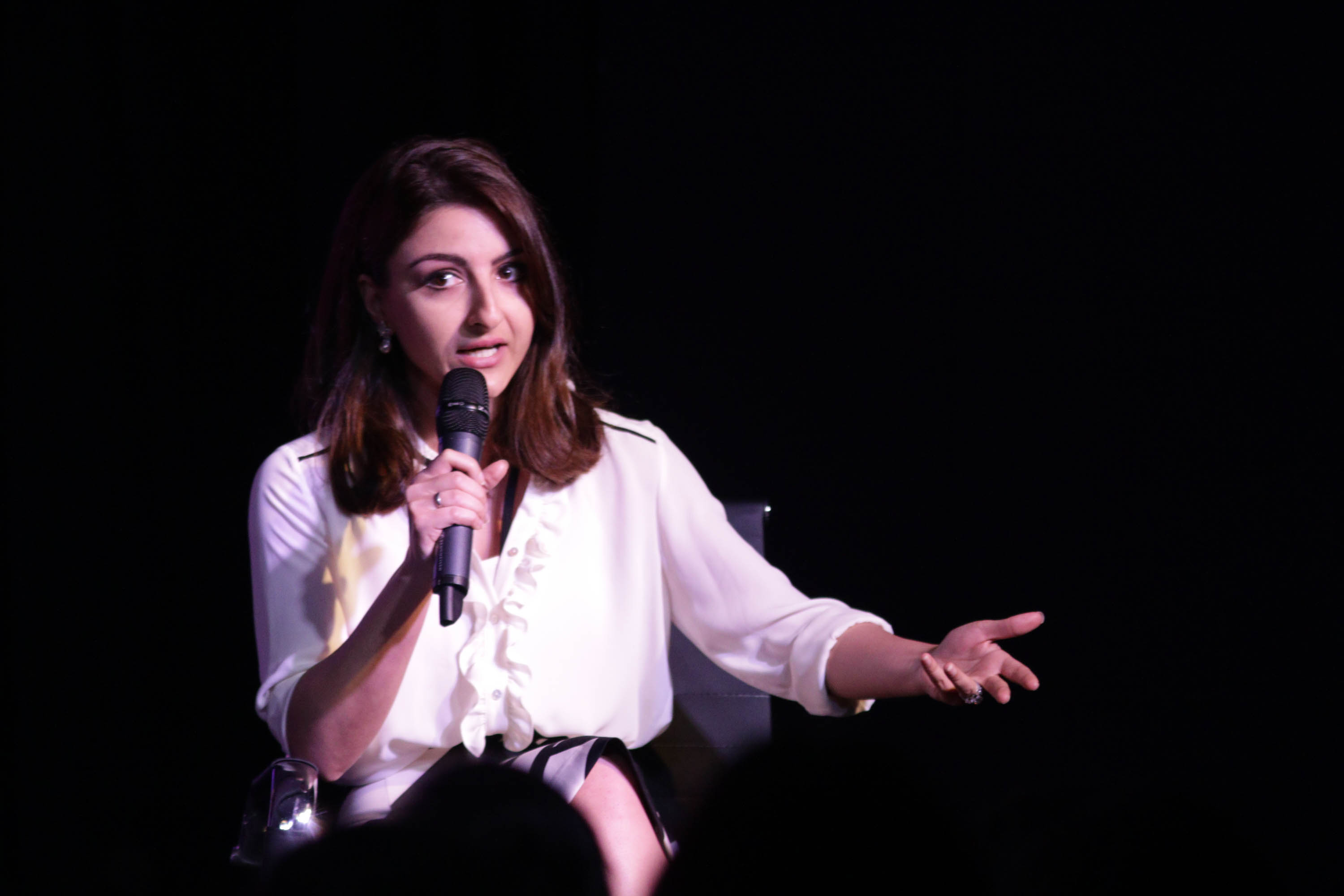 Soha Ali Khan at Dove event