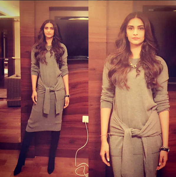 Sonam kapoor winter ready