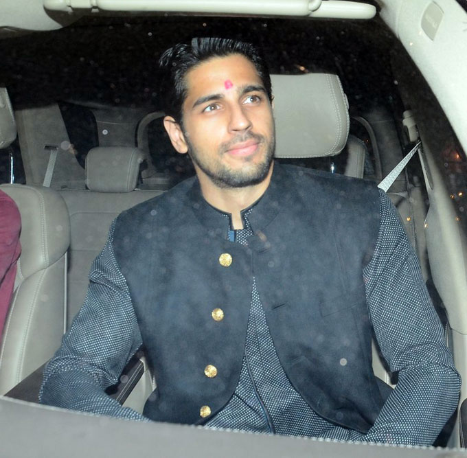 Bollywood actor Sidharth Malhotra