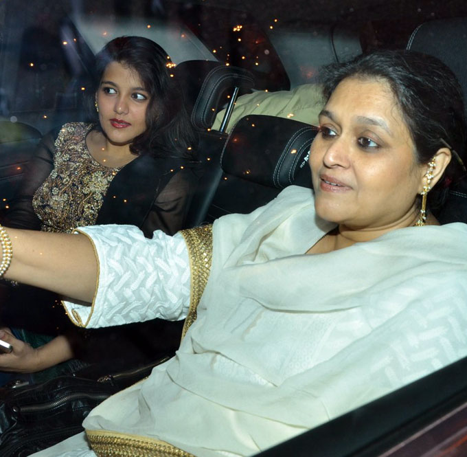 Bollywood actors Supriya Pathak and Sanah Kapoor