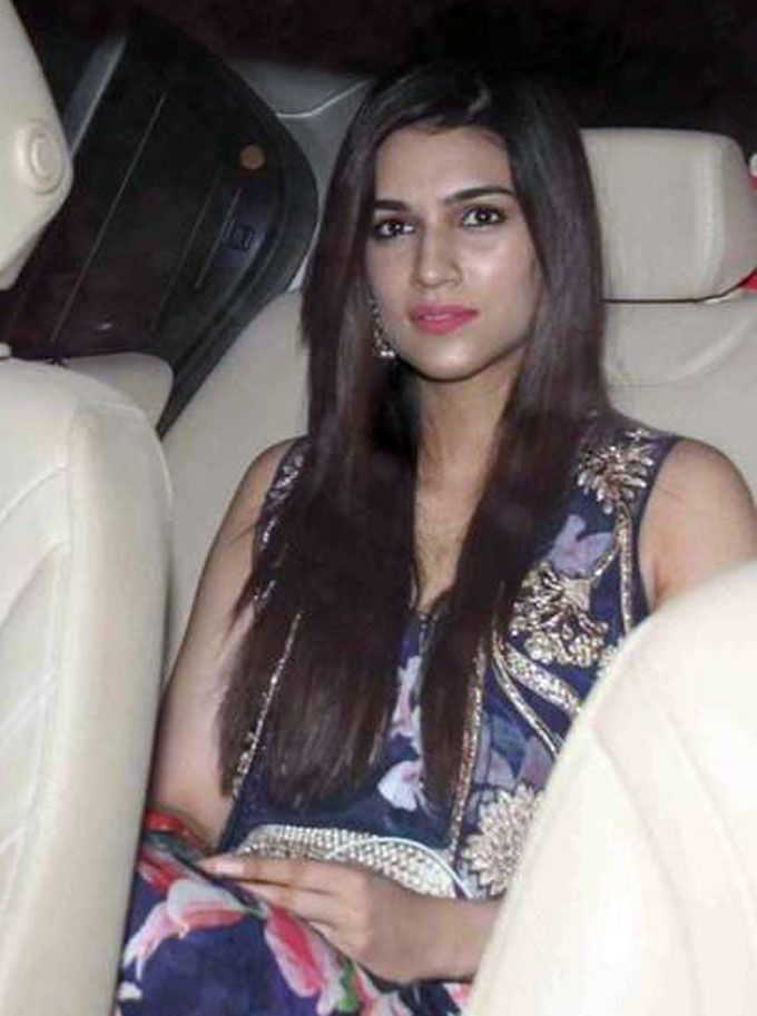 Bollywood actor Kriti Sanon