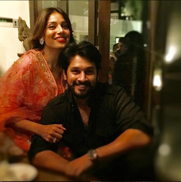 Bipasha Basu and Karan Singh Grover celebrate Diwali together.