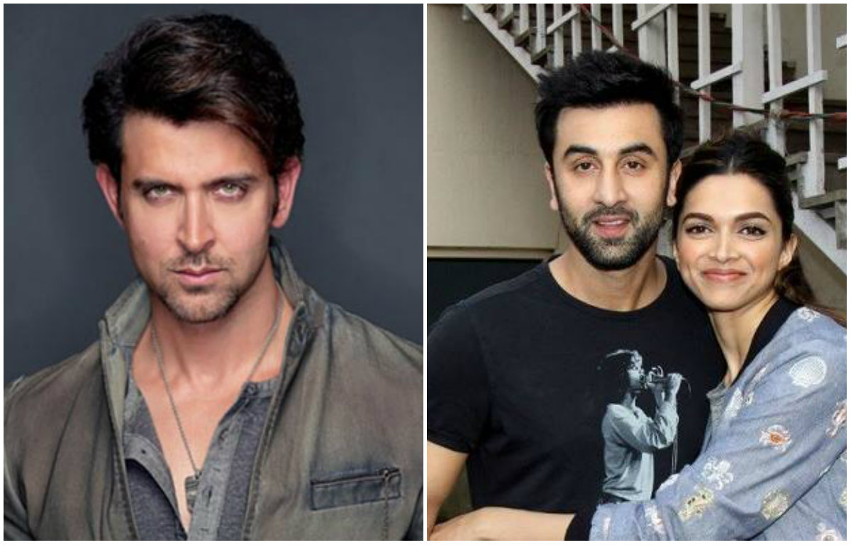Hrithik Roshan Deepika Padukone , Ranbir Kapoor