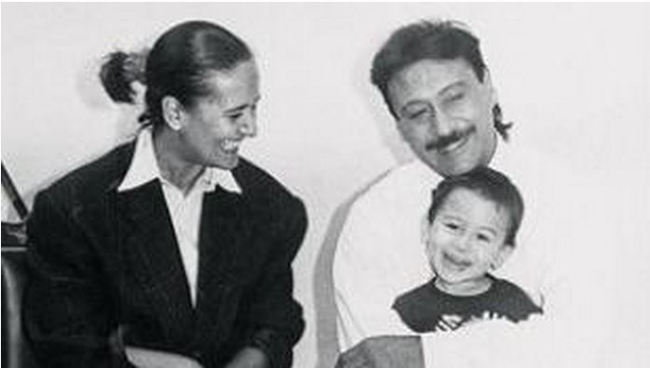 Tiger Shroff with his parents