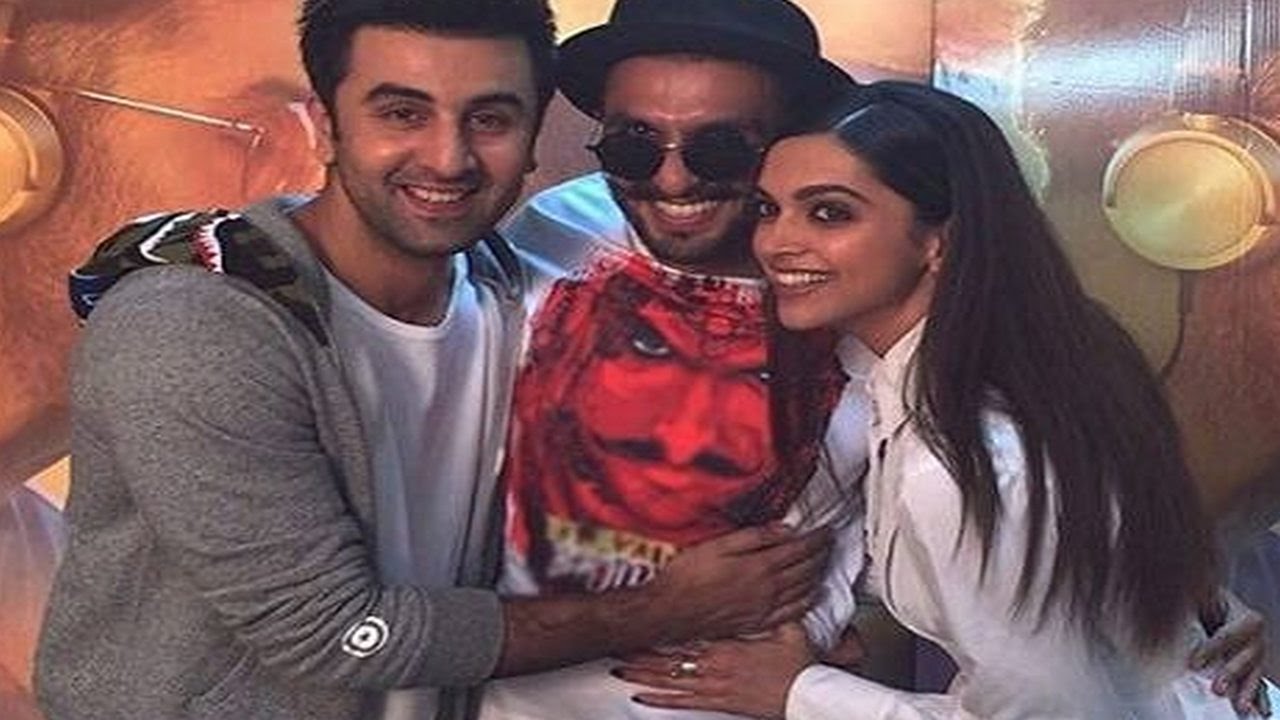 Ranveer Singh,Deepika Padukone- Ranbir Kapoor