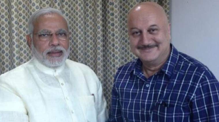 Anupam Kher reaches out to Narendra Modi