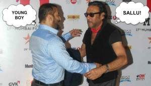Watch - Salman Khan and Jackie Shroff's Bromance at MAMI 2015