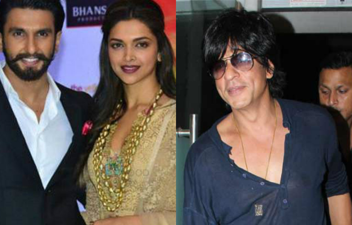 Shah Rukh Khan Ranveer Singh, Deepika Padukone